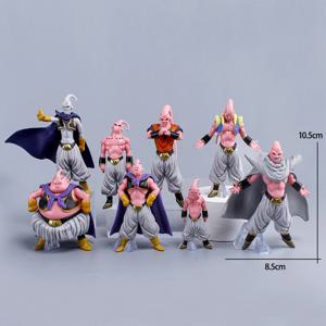 8 개/대 드래곤 볼 Z Majin Buu 그림 장난감 DBZ 슈퍼 사이어인 액션 입상 애니메이션 컬렉션 PVC 모델 인형 생일 선물 아이