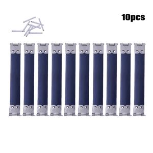 10Pcs DIY 금속 내부 플렉스 프레임 걸쇠 잠금 가방 지갑 핸드백 핸들 경첩 교체 스프링 클립 빈티지 재봉 액세서리
