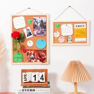 1pc 코르크 보드 게시판 메시지 보드 사진 배경 벽 장식 대학생 기숙사 노트 디스플레이 스티커 보아