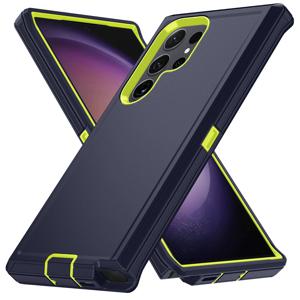 삼성 갤럭시 S25 S24 S23 S22 S21 S20 FE 플러스 울트라 노트 20 갑옷 충격 방지 수비수 전화 케이스 하드 PC + TPU 뒷면 커버