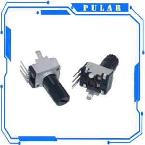 10Pcs RV09 수직 12.5mm 샤프트 1K 2K 5K 10K 20K 50K 100K 0932 9 유형 PLR 3pin 씰 전위차계 조정 가능한 저항기