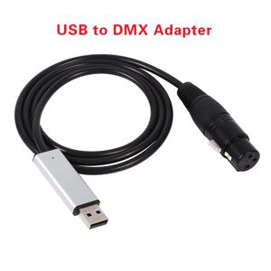 USB to DMX 인터페이스 어댑터 LED DMX512 컴퓨터 PC 무대 조명 컨트롤러 조광기 Led Dmx512 인터페이스 (DJ 디스코 용 CD 포함)