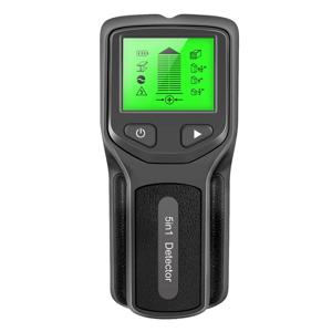 5-In-1 스터드 금속 탐지기 벽 스캐너 AC 목재 파인더 케이블 와이어 깊이 추적기 전기 상자 파인더 벽 탐지기 내구성 A