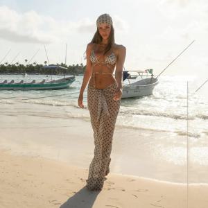 3 조각 비키니 여성 수영복 2025 여성 수영복은 Beachwear 수영복 수영복 바지 마이크로 비키니 세트 Biquini를 밀어