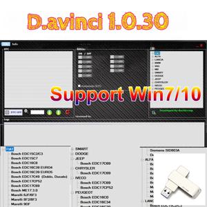 2026 Davinci 1.0.30 소프트웨어 지원 Win 7/10 D.avinci 1.0.30 K.ESS/K.TAG 수리 소프트웨어 활성화 REMAPPING ECU 수리