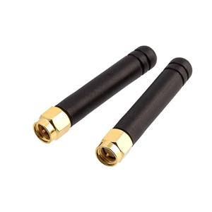 2pcs 433MHz LoRa 안테나 옴니 고이득 3dBi SMA 남성 미니 고무 안테나 무선 트랜시버 모듈 드론 액세서리