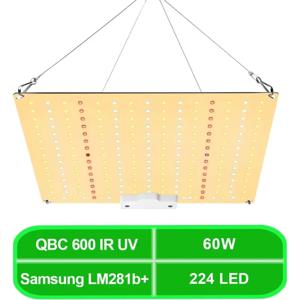 600W LED 성장 빛 LM281B EU 플러그 실내 채소 및 꽃 온실 꽃 성장 램프에 대 한 전체 스펙트럼 양자 보드 Phytolamp