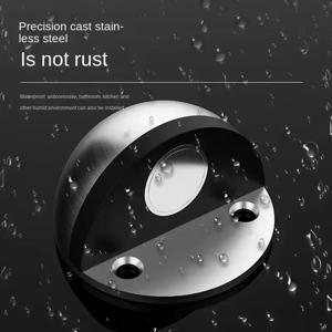 스테인레스 스틸 마그네틱 도어 스토퍼, 헤비 듀티 숨겨진 도어 스톱, 벽걸이형 도어 홀더, 주택 개조 가구 하드웨어