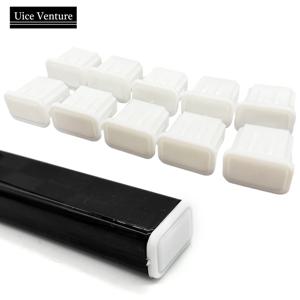 3 색 아이스 하키 스틱 엔드 캡 10pcs 세트 고무 엔드 플러그 하키 액세서리 성인 아이스 하키 스틱 액세서리