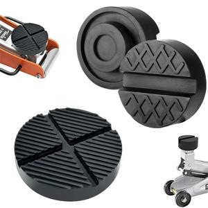 바닥 슬롯형 자동차 고무 잭 패드 프레임 보호대 가드 어댑터 잭킹 디스크 패드 도구 (핀치 용접 측면 리프팅 디스크용)