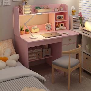 책상, 책장, 일체형 컴퓨터 책상, 가정용 침실, 학생들이 글쓰기를 배울 수 있는 작은 테이블