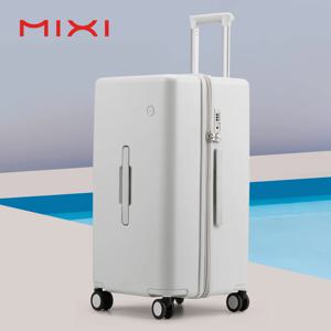 Mixi 대용량 가방 24 26nch 롤링 휠 체크 PC 수하물 TSA 잠금 트롤리 케이스 여행 가방 트렁크 M9301