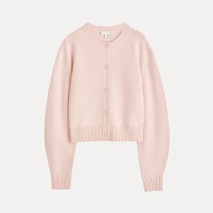 캐주얼 메리노 오픈 가디건 여성 스타일 패셔너블한 가을 2025 신상 하이웨이스트 스트레이트 팬츠 우아한 여성용