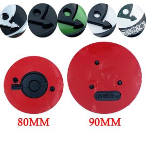 2개 80MM/90MM 3D 자동차 엠블럼 배지 후드 앞뒤 트렁크 로고 스코다 파비아 1 2 옥타비아 a7 RS 슈퍼브 라피드 예티 카록 비전용