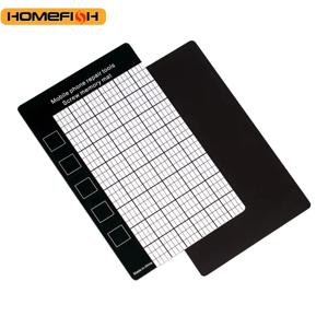 자석 나사 매트 메모리 차트 작업 패드 작은 나사를 위한 작업 메모리 패드는 휴대 전화 수리 도구를 고정합니다 145×90mm