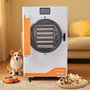 2025년 신형 화이트 6kg 5단 트레이 우유 식품 가정용 동결건조기, 육류, 과일 및 채소, 가정용 동결건조기