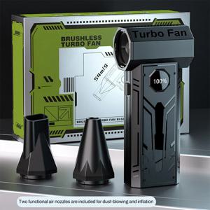880,000RPM 에어 더스터 강력한 바람력 강력한 먼지 제거기 HD 에어 진공 청소기 압축 공기 제트 블로워 LED 조명 포함