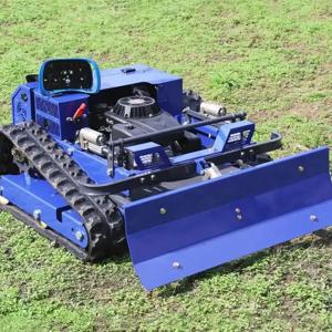 맞춤형 추적식 산업용 원격 제어 로봇, 제설기 잔디깎이, 절단 폭 550mm 잔디깎이