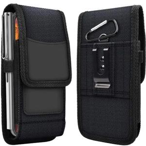 핫세일 휴대폰 허리 가방 남녀 공용 소형 나일론 핸드폰 홀스터 수납 패니 팩 벨트 루프 포함 4가지 사이즈