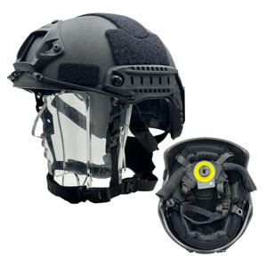 FAST 전술 헬멧 웬디 서스펜션 경량 조절 가능 ABS 소재 - 에어소프트, 페인트볼 및 CS 게임용 - 편안한 보호 장비