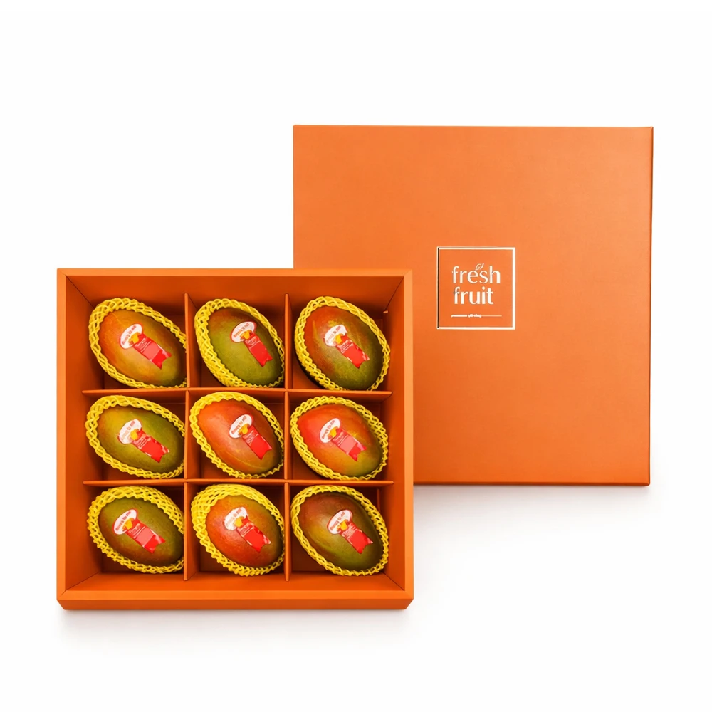 페루산 최상급 애플망고 선물세트 4kg (9입)