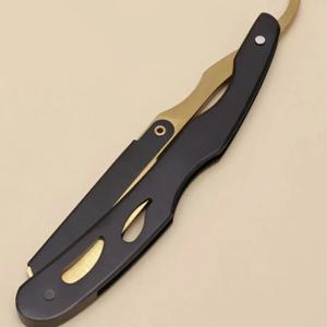 남성용 면도 칼 수동 면도기 스테인레스 스틸 면도기 랙 전문 스트레이트 에지 면도기 이발사 수염 커터