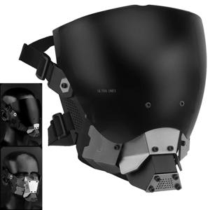 전술 사령관 코스프레 보호 마스크 안개 방지 렌즈 충격 방지 사냥 Wargame 풀 페이스 마스크 할로윈 파티 마스크