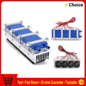 288W/144W 열전기 펠티어 냉동 냉각기 12VDC 30A/15A 반도체 냉각 시스템 DIY 에어컨 팬용