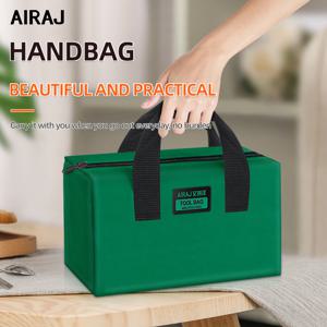 AIRAJ 도구 가방 대용량 두꺼운 내마모성 옥스포드 천 다기능 휴대용 전기 보관 가방