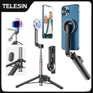 TELESIN 자기 셀카 스틱 삼각대 (iPhone 16 15 14 13 12 Pro Max For HUAWEI XIAOMI SAMSUNG)