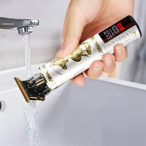 남성용 새로운 전문 전기 면도기 남성용 면도기 수염 트리머 이발사 면도기 T9 헤어 클리퍼 Dropshipping