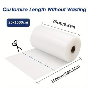 주방 음식 진공 실러 가방 Sous Vide 보관 가방 진공 포장 12/15/20/25/28cm*1500cm/롤