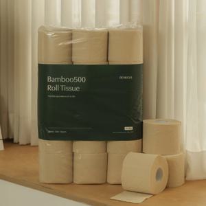 디어커스 뱀부500 3겹 30롤 먼지없는 대나무 화장지