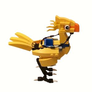Moc 동물 Chocoboed 빌딩 블록 게임 마스코트 액션 그림 Kwehs 벽돌 모델 조립 장난감 생일 선물