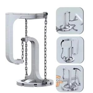 크리에이터 DIY 빌딩 블록 세트 Tensegrity 조각 반 중력 빌딩 블록 어린이를위한 참신 물리학 균형 장난감