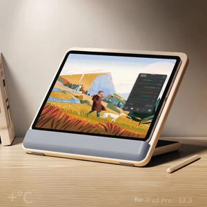 그림 브래킷 나무 데스크탑 태블릿 손으로 그린 ​​특수 그림 IPad Pro 드로잉 보드 선반 드로잉 보드 용 12.9 인치