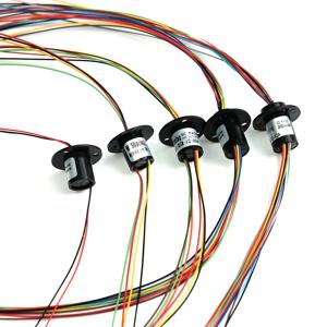 2/4/6/8/12/18 채널 마이크로 회전 슬립 링 2A 직경 12.5mm RC 굴삭기 모델 DIY PTZ 짐벌 전기 수집기 링