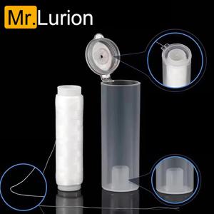 1pc 병 패키지, 스레드 스풀 보이지 않는 나일론 고인장 탄성 플로팅 라인 폴리 에스터 미끼 바다 낚시 미끼 와이어 태클