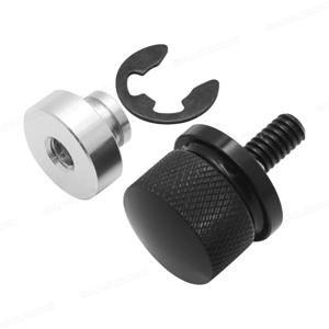 Harley XL Dyna Softail 투어링 모델 96-Later Universal Parts 용 빌렛 알루미늄 후면 펜더 시트 볼트 나사 너트 탭 커버