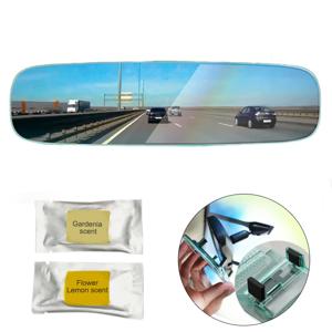 아기 거울 어린이를위한 인테리어 백미러 베이비 모니터 안전 운전 향기로운 조각이있는 광각 후면보기 미러