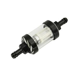 8mm CNC 알루미늄 합금 유리 가스 연료 가솔린 오일 필터 모토 먼지 핏 자전거 125/140/150/160cc CRF70 90 110 TTR100 110 KLX65