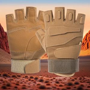 남성용 야외 스포츠 올 핑거 글러브 튼튼하고 통기성 있는 보호용 전술 장갑 미끄럼 방지 사이클링 장갑