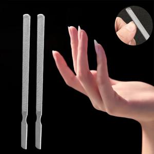 전문 네일 파일 스테인레스 스틸 연마 블록 네일 네일 파일 매니큐어 용품 리무버 젤 네일 큐티클 도구