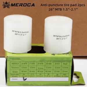 2Pcs 자전거 타이어 라이너 자전거 펑크 방지 벨트 보호 패드 사이클링 안티 펑크 타이어 보호 테이프 도로 자전거 액세서리