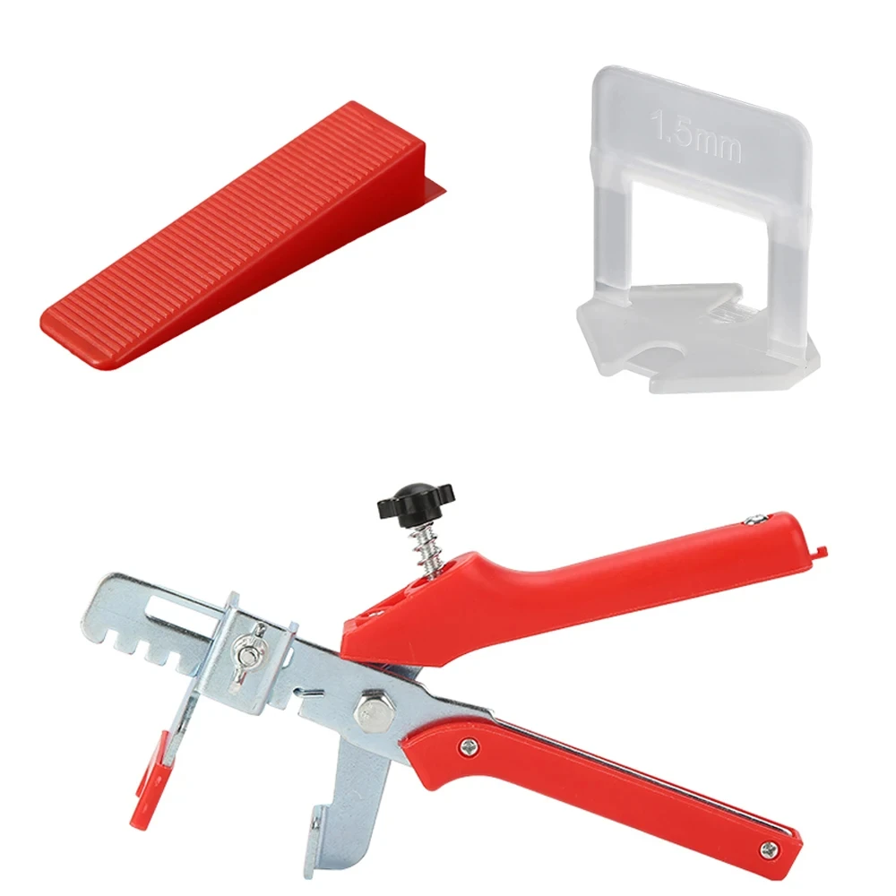 타일 ​​레벨링 시스템 누워 레벨 웨지 정렬 스페이서 레벨러 로케이터 스페이서 바닥 벽 레벨 1/1.5/2/2.5/3mm