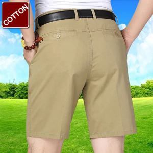 남성용 캐주얼 코튼 반바지, 통기성 무릎 바지, 클래식 버뮤다 반바지, 야외 의류, 블랙 남성 반바지, 여름