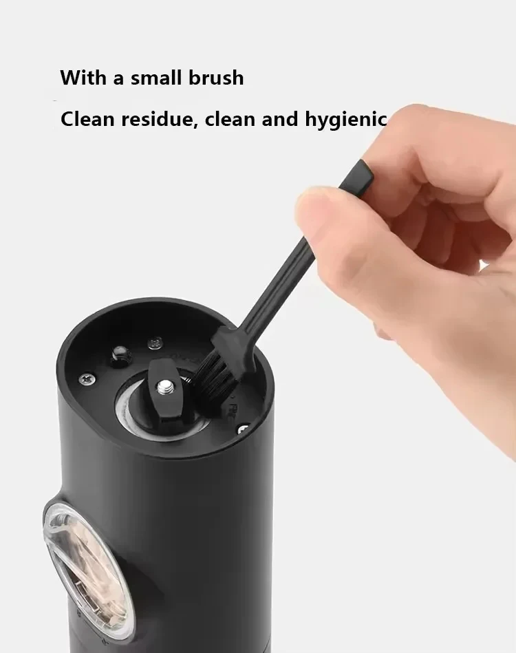 전기 자동 소금 및 후추 그라인더 세트 LED 라이트 포함 조절 가능한 향신료 그라인더 주방 도구