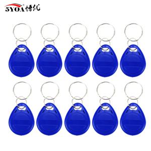 5YOA 10/20pcs 125KHz T5577 Keyfobs 재기록 가능한 중복 태그 5200 근접 복사 액세스 카드 ID 토큰 링 RFID Cloner 키 체인