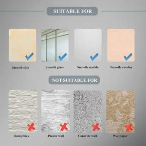 2026 1개 범용 샤워헤드 홀더 벽걸이형 무타공 가정용 조절식 샤워 브래킷 자가 접착식 욕실용