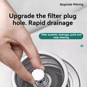 스테인리스 스틸 주방 욕실 싱크대 바닥 배수구 메쉬 스트레이너 머리카락 쓰레기 필터 배수 바구니 하수구 필터